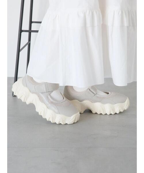 ehka sopo（エヘカソポ）の「オープンダッドスニーカー（スニーカー・レディース・ベージュ/オフホワイト/グレー・M/L）」の17枚目の写真