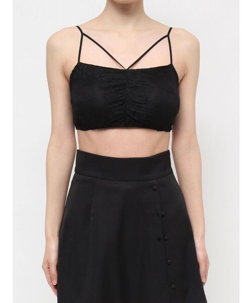 EATME（イートミー）の「レースブラTOP（キャミソール・レディース・ブラック/オフホワイト・FREE）」の13枚目の写真