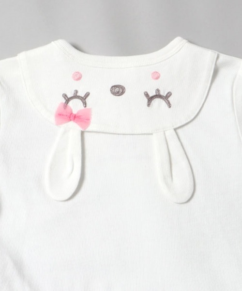 セール】mimiちゃんセーラー衿の長袖チュニック(80～90cm)（Tシャツ  