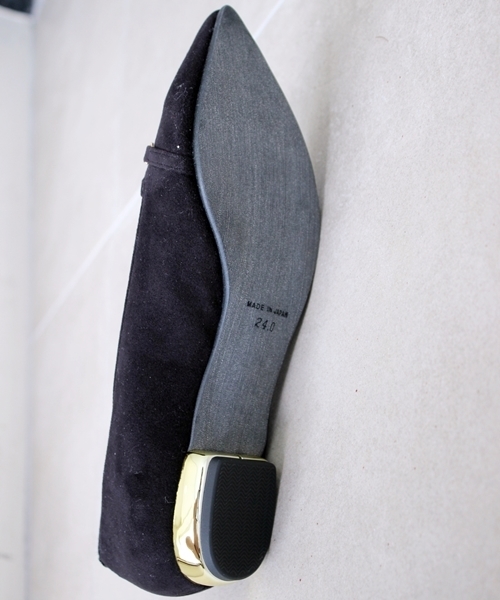 LE TALON（ルタロン）の「ポインテッドスタービットオペラ◆（その他シューズ・レディース・ネイビー/ブラック/カーキ/チャコールグレー・36.5/35.5/38/37.5/36/37）」の9枚目の写真