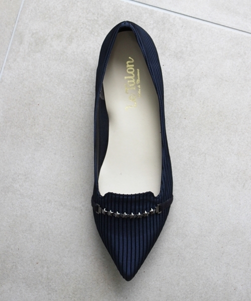 LE TALON（ルタロン）の「ポインテッドスタービットオペラ◆（その他シューズ・レディース・ネイビー/ブラック/カーキ/チャコールグレー・36.5/35.5/38/37.5/36/37）」の7枚目の写真