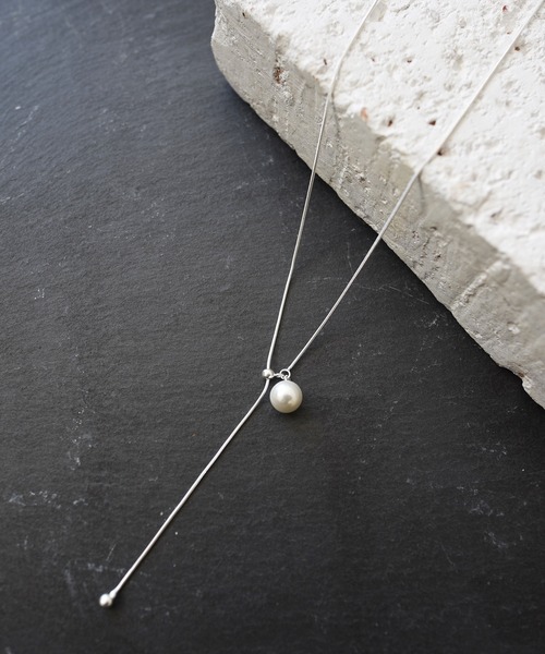 styiro（スタイロ）の「ニッケルフリー パールアジャスターネックレス（ネックレス・レディース・ゴールド/シルバー・FREE）」の8枚目の写真