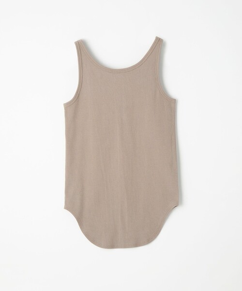 green label relaxing(グリーンレーベルリラクシング)の「ベーシック リブ タンクトップ(タンクトップ・レディース・ブラック/モカ/オフホワイト・FREE)」の11枚目の写真