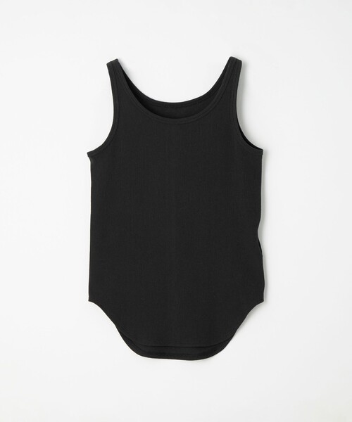 green label relaxing(グリーンレーベルリラクシング)の「ベーシック リブ タンクトップ(タンクトップ・レディース・ブラック/モカ/オフホワイト・FREE)」の16枚目の写真