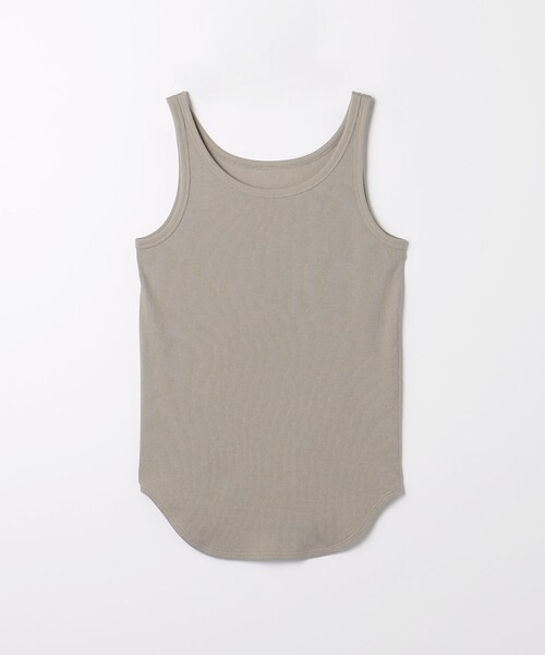 green label relaxing(グリーンレーベルリラクシング)の「ベーシック リブ タンクトップ(タンクトップ・レディース・ブラック/モカ/オフホワイト・FREE)」の20枚目の写真