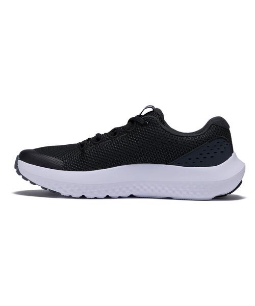 UNDER ARMOUR(アンダーアーマー)の「UAサージ4(ランニング/KIDS)(スニーカー・キッズ・ブラック・25.0cm/23.5cm/24.5cm/23.0cm/22.5cm/24.0cm)」の2枚目の写真