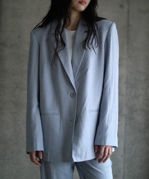 gina tricot（ジーナトリコ）の「Oversize linen blazer（テーラードジャケット）」
