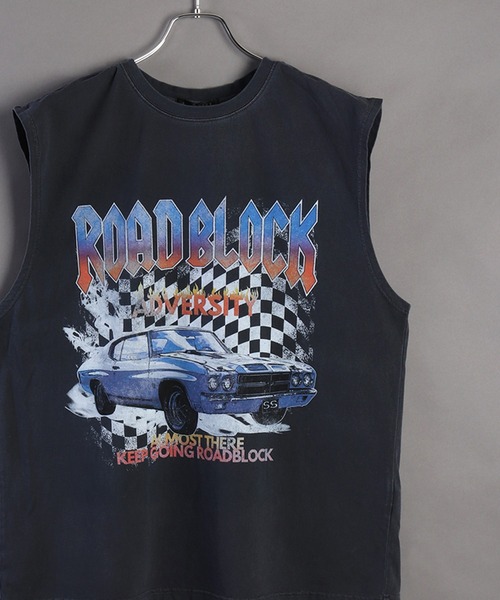 WESTSEA（ウエストシー）の「ピグメント加工 ロックTシャツ タンク