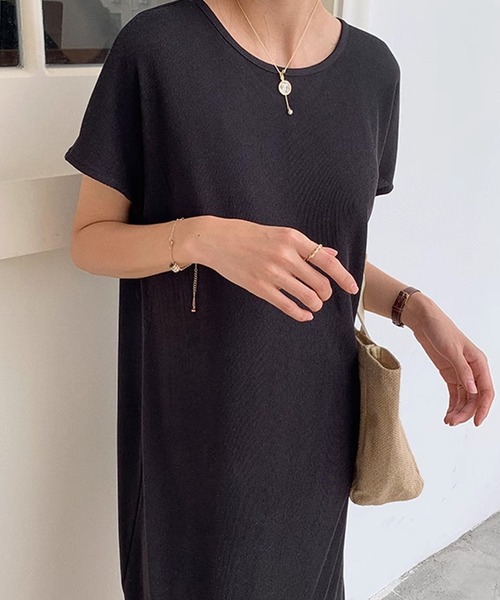 バックボタン付きマキシワンピース（ワンピース）｜Twinkle;pm