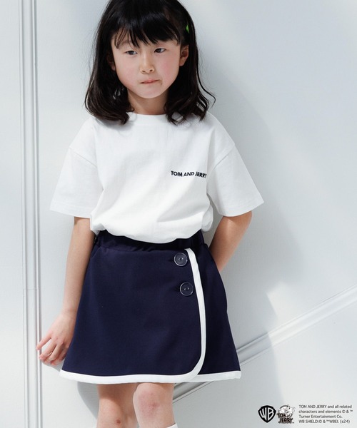 LOWRYS FARM(ローリーズファーム)の「TOM and JERRY Tシャツ 109578(Tシャツ/カットソー・キッズ・アイボリー/ホワイト/グレー・110cm/120cm/130cm/140cm/150cm)」の6枚目の写真