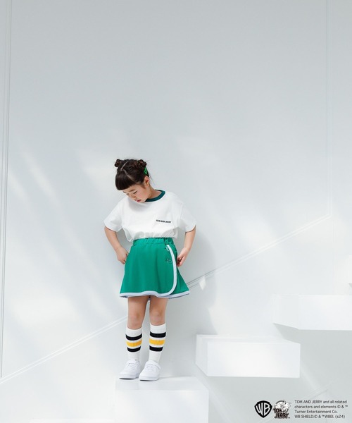 LOWRYS FARM(ローリーズファーム)の「TOM and JERRY Tシャツ 109578(Tシャツ/カットソー・キッズ・アイボリー/ホワイト/グレー・110cm/120cm/130cm/140cm/150cm)」の8枚目の写真