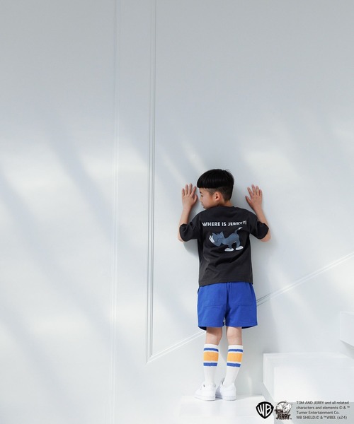 LOWRYS FARM(ローリーズファーム)の「TOM and JERRY Tシャツ 109578(Tシャツ/カットソー・キッズ・アイボリー/ホワイト/グレー・110cm/120cm/130cm/140cm/150cm)」の13枚目の写真