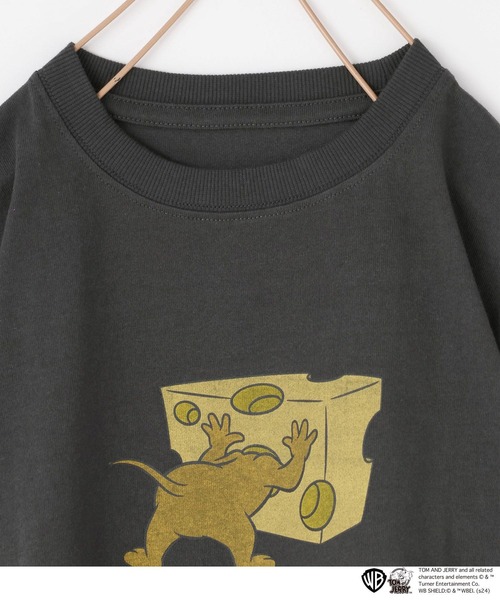 LOWRYS FARM(ローリーズファーム)の「TOM and JERRY Tシャツ 109578(Tシャツ/カットソー・キッズ・アイボリー/ホワイト/グレー・110cm/120cm/130cm/140cm/150cm)」の18枚目の写真