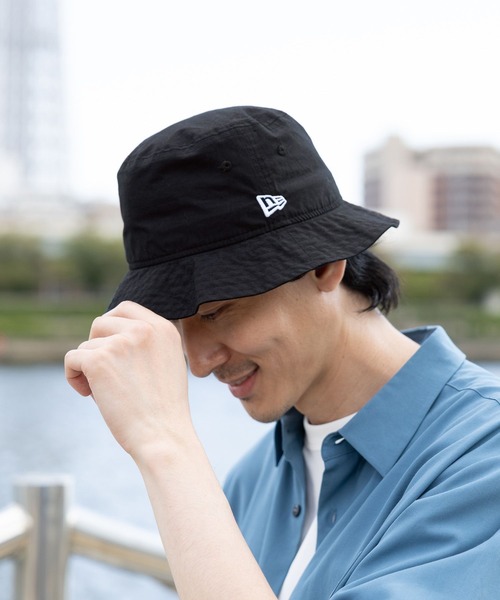 GLOBAL WORK（グローバルワーク）の「【NEWERA】Bucket01/バケットハット/117611（キャップ・メンズ・オフホワイト/ブラック・FREE）」の18枚目の写真