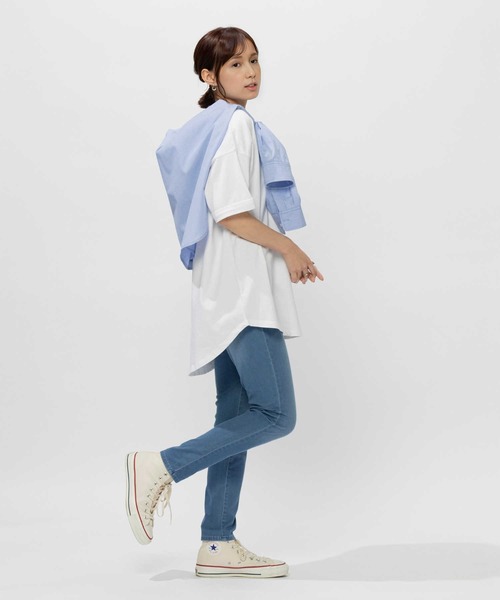 BACK NUMBER（バックナンバー）の「BACK NUMBER(バックナンバー)接触冷感レギンススキニー（その他パンツ・レディース・ダークインディゴブルー/ライトインディゴブルー/ブラック・S/M/L/XS）」の17枚目の写真