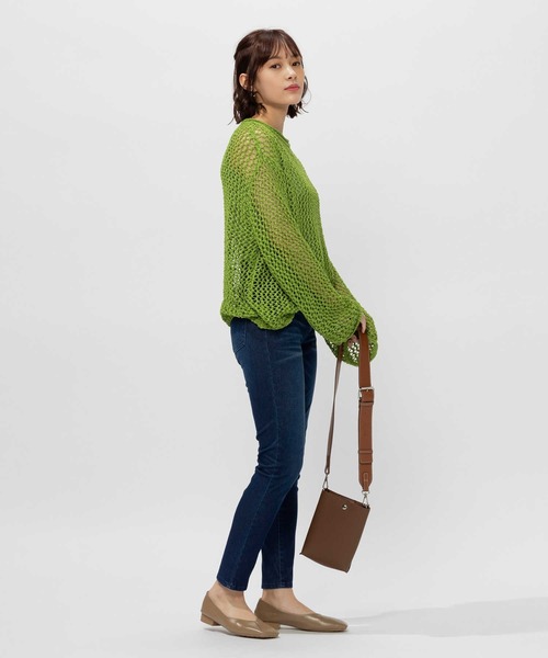 BACK NUMBER（バックナンバー）の「BACK NUMBER(バックナンバー)接触冷感レギンススキニー（その他パンツ・レディース・ダークインディゴブルー/ライトインディゴブルー/ブラック・S/M/L/XS）」の13枚目の写真