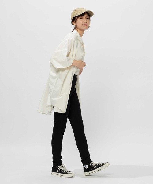 BACK NUMBER（バックナンバー）の「BACK NUMBER(バックナンバー)接触冷感レギンススキニー（その他パンツ・レディース・ダークインディゴブルー/ライトインディゴブルー/ブラック・S/M/L/XS）」の9枚目の写真