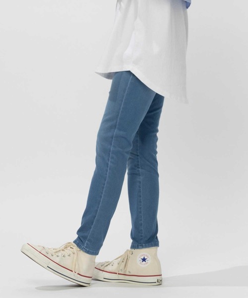 BACK NUMBER（バックナンバー）の「BACK NUMBER(バックナンバー)接触冷感レギンススキニー（その他パンツ・レディース・ダークインディゴブルー/ライトインディゴブルー/ブラック・S/M/L/XS）」の6枚目の写真