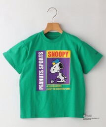 SHIPS | SHIPS KIDS:125～155cm / スヌーピー スポーツ 半袖 TEE(Tシャツ/カットソー)