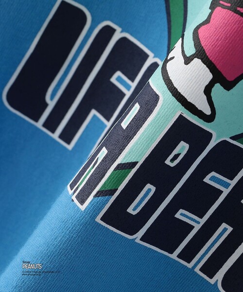 SHIPS（シップス）の「SHIPS KIDS:125～155cm / スヌーピー スポーツ 半袖 TEE（Tシャツ/カットソー・キッズ・オフホワイト/ブルー/グリーン/レッド・LARGE/X-LARGE/XX-LARGE）」の13枚目の写真