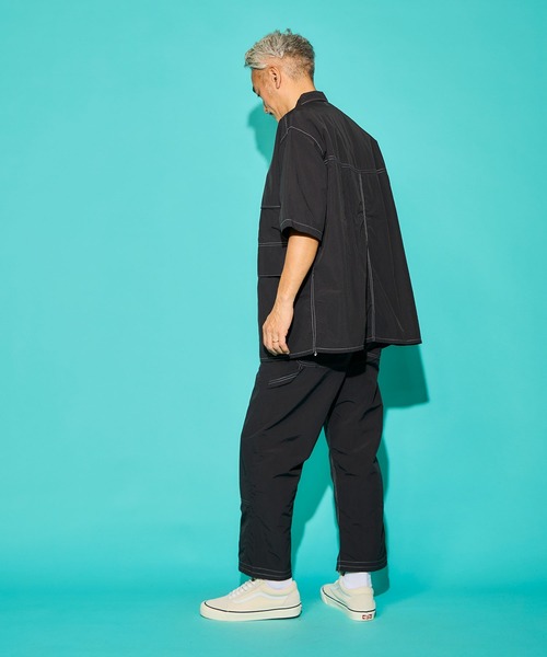 COMMON EDUCATION(コモンエデュケーション)の「HALF SLEEVE NEO FOLK SHIRT(シャツ/ブラウス・メンズ・ブラック/オフホワイト/ロイヤルブルー・LARGE/X-LARGE/MEDIUM)」の11枚目の写真
