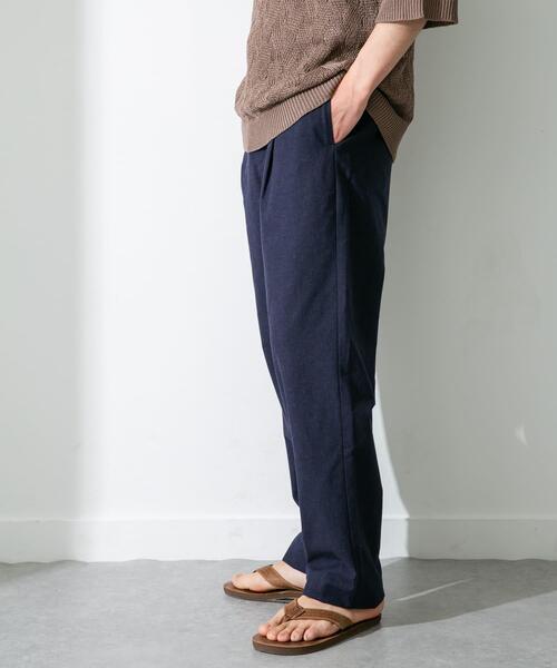 URBAN RESEARCH Sonny Label(アーバンリサーチサニーレーベル)の「リサイクルポリエステルニットポロシャツ(ニット/セーター・メンズ・ネイビー/ブルー系その他/ベージュ系その他・MEDIUM/LARGE)」の17枚目の写真