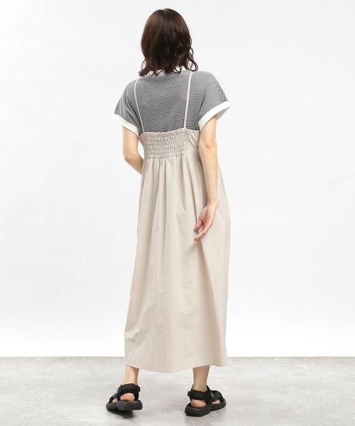 GLOBAL WORK Smile Seed Store（グローバルワーク スマイルシードストア）の「撥水UVライトキャミワンピース/100831（ワンピース・レディース・アイボリー/ブラック・LARGE/SMALL/MEDIUM/X-LARGE）」の15枚目の写真