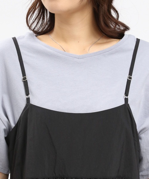 GLOBAL WORK Smile Seed Store（グローバルワーク スマイルシードストア）の「撥水UVライトキャミワンピース/100831（ワンピース・レディース・アイボリー/ブラック・LARGE/SMALL/MEDIUM/X-LARGE）」の12枚目の写真