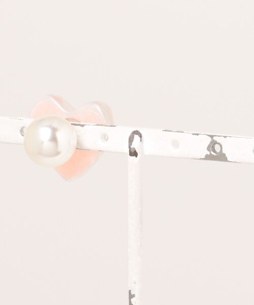 flower(フラワー)の「アイシーハートピアス(ピアス(片耳用)・レディース・ホワイト/ピンク・FREE)」の15枚目の写真