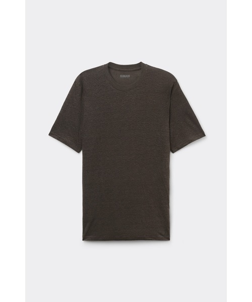 Intimissimi(インティミッシミ)の「リネン Tシャツ(Tシャツ/カットソー・メンズ・ベージュ/グリーン/ブラック/ライトブルー/ライトグレー/ブラウン/カーキ・S/M/L/XL)」の15枚目の写真