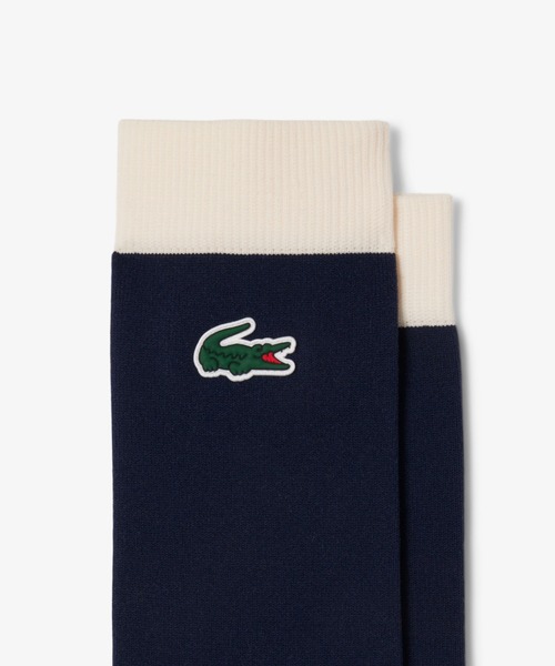 【ラコステ】バイカラー ロング ゴルフソックス バイカラーロングゴルフソックス（ソックス/靴下）｜LACOSTE