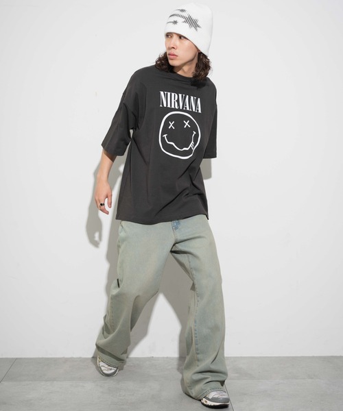 NIRVANA（ニルヴァーナ）の「∴WEGO/別注NIRVANA Tシャツ（Tシャツ/カットソー・メンズ・その他2/その他1・MEDIUM/LARGE）」の3枚目の写真
