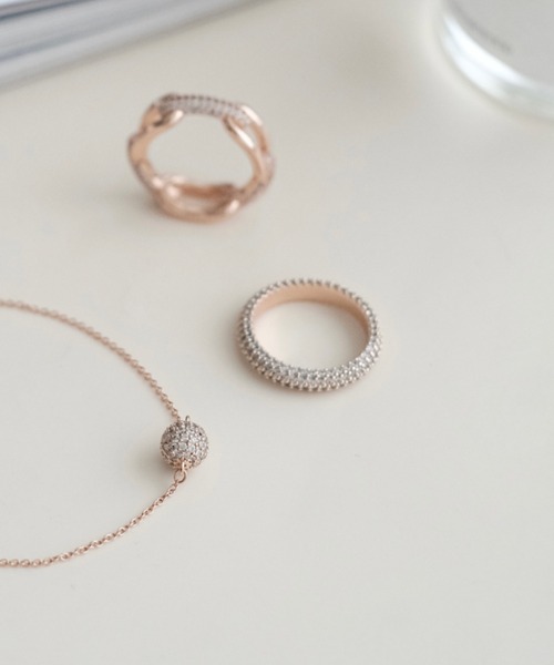 ダニエルウェリントンPAVE CRYSTAL PENDANT RING リング Daniel Wellington 指輪 リング PAVE CRYSTAL PENDANT RING