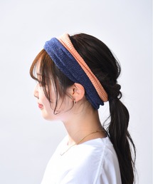 ♡naGUCCI デニム ヘアバンド デニム リボン ヘッドバンド｜Jennifer Ouellette(ジェニファー