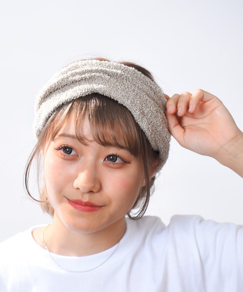 BTDターバン兼用ブラック&グレードット新作国内ハンドメイドネックウォーマー BTDターバン兼用ブラック&グレードット新作国内ハンドメイド