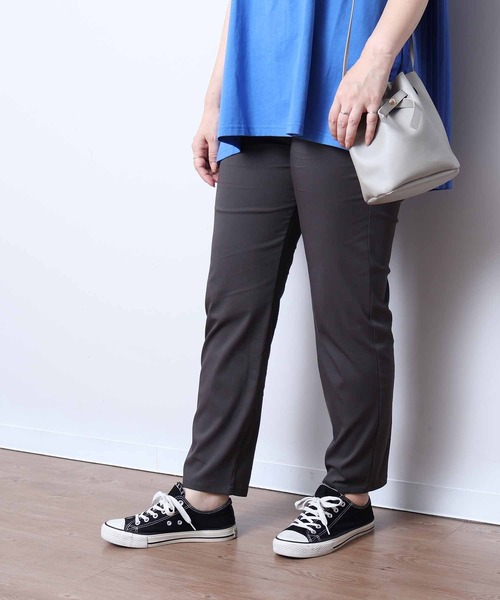 MB mint breeze(エムビーミントブリーズ)の「【LL~6L 大きいサイズ】【WEB/一部店舗限定】ストレッチレギンスパンツ(その他パンツ・レディース・ブラック/カーキ/チャコールグレー/グリーン/ベージュ・LL/3L/4L/5L)」の6枚目の写真