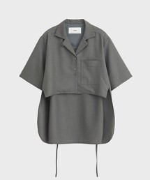 STUDIOUS | Open Collar Shirt(シャツ/ブラウス)