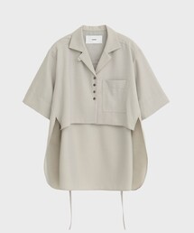 STUDIOUS | Open Collar Shirt(シャツ/ブラウス)