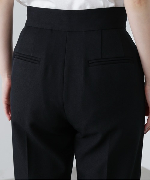 N.（N. Natural Beauty Basic）（エヌエヌナチュラルビューティーベーシック）の「◆サイドベントフレアパンツ（スラックス・レディース・ブラウン/ブラック・SMALL/MEDIUM）」の14枚目の写真