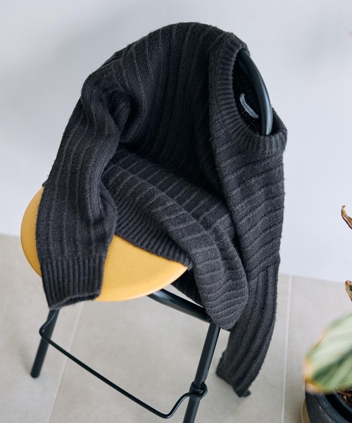 【セール】ケーブルアゼニット（ニット/セーター）｜B.C STOCK（ベーセーストック）