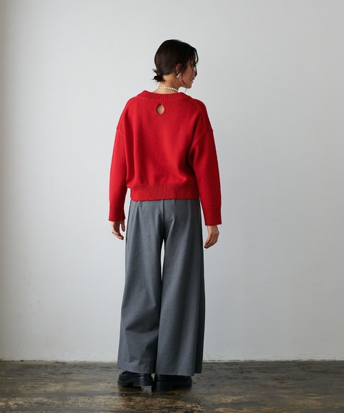 サイド切替え2タックワイドパンツ(その他パンツ)|Jines(ジネス) サイド切替え2タックワイドパンツ(その他パンツ)|Jines(ジネス)