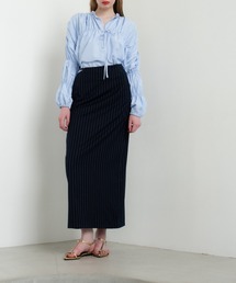 cut-out maxi skirt