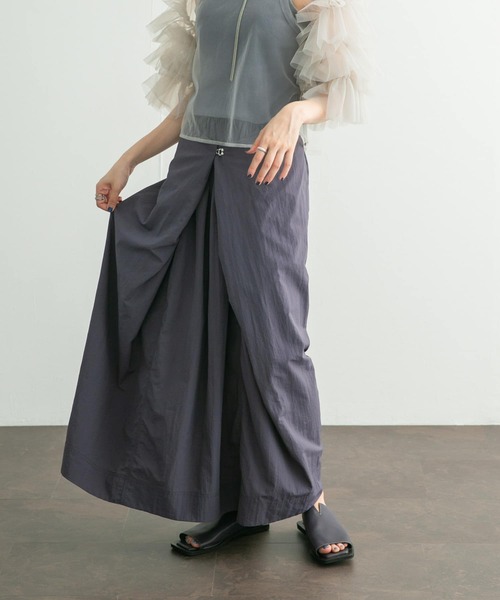 KBF(ケイビーエフ)の「ノースリーブ2WAYドッキングワンピース(ワンピース・レディース・ブルー系その他/チャコールグレー/イエロー・ONE)」の12枚目の写真