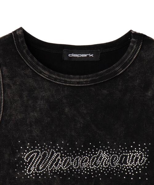 dispark(ディスパーク)の「DISPARK/ヴィンテージウォッシュロゴタンク(タンクトップ・レディース・ブラウン/スミクロ・FREE)」の12枚目の写真