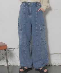 RETRO GIRL | カーゴデニムパンツ(デニムパンツ)
