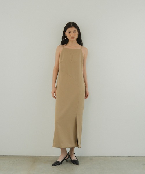 cutting curve dress カッティングカーブドレス（ドレス