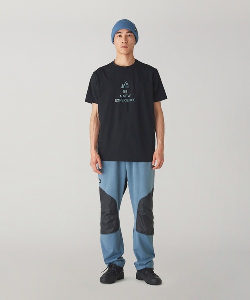 Snow Peak（スノーピーク）の「MofM Message T-Shirt（Tシャツ/カットソー・メンズ・ブラック/オフホワイト/ブルー系その他・L/M/XL/S）」の4枚目の写真