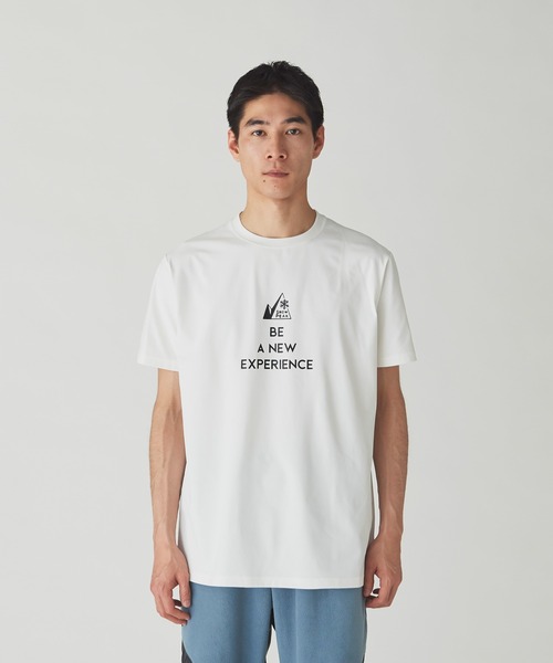 Snow Peak（スノーピーク）の「MofM Message T-Shirt（Tシャツ/カットソー・メンズ・ブラック/オフホワイト/ブルー系その他・L/M/XL/S）」の7枚目の写真