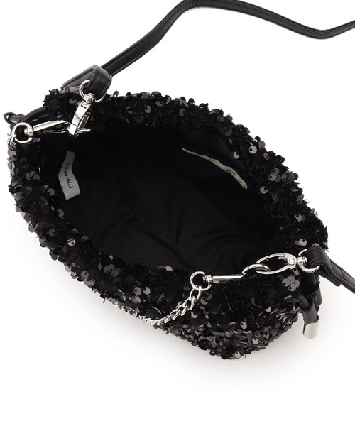 SHOO・LA・RUE（シューラルー）の「◆【スパンコール／シャイニー】アソート巾着ショルダーバッグ（ショルダーバッグ・レディース・シルバー/シルバー系5/シルバー系3/ブラック・00）」の15枚目の写真