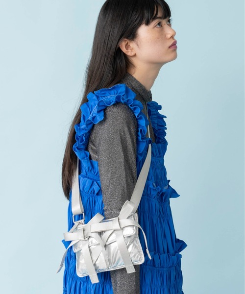 キャセリーニ　スマホショルダー　リボン Casselini ショルダーバッグ バッグ Casselini(キャセリーニ)リボン